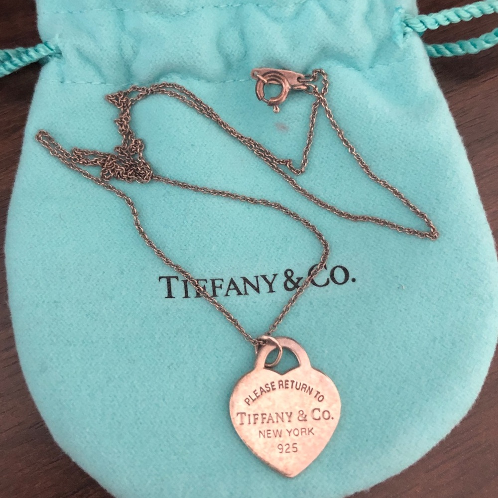 Tiffany & Co Heart Pendant Necklace